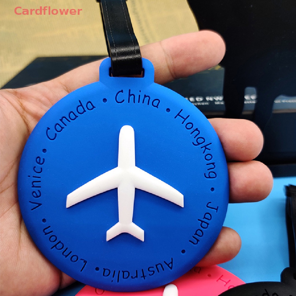 Thẻ Đánh Dấu Hành Lý PVC Phong Cách Hoạt Hình Mới