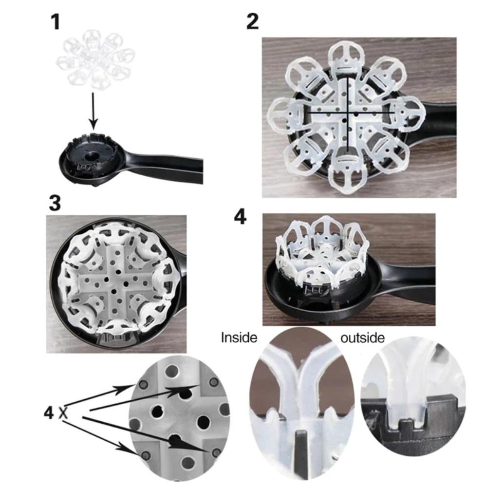 AVALENTINE Chổi Vệ Sinh Máy Pha Cà Phê Bằng Silicone 58mm