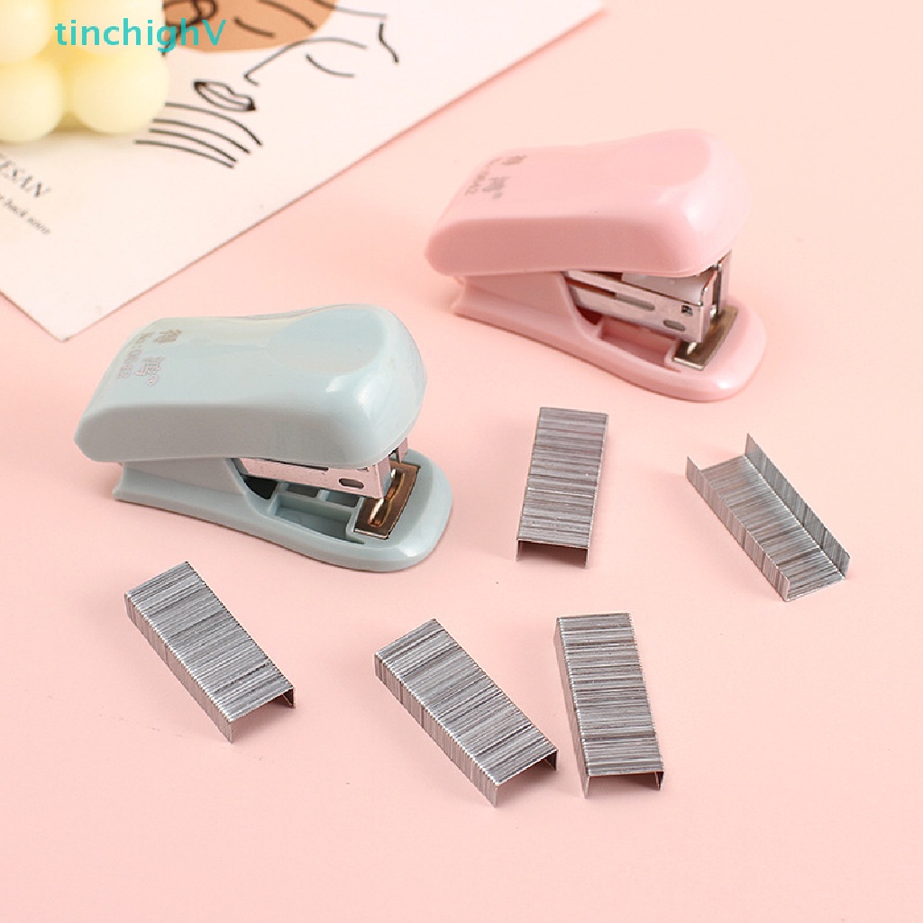 [TinchighV] Bộ Dụng Cụ Dập Ghim Mini Hình Động Vật Hoạt Hình Dễ Thương Di Động Cho Học Sinh / Văn Phòng / Trường Học [Mới]