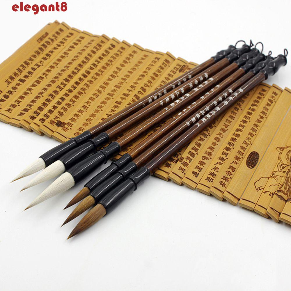 Set 6 Cọ Viết Thư Pháp Trung Hoa Chất Lượng Cao