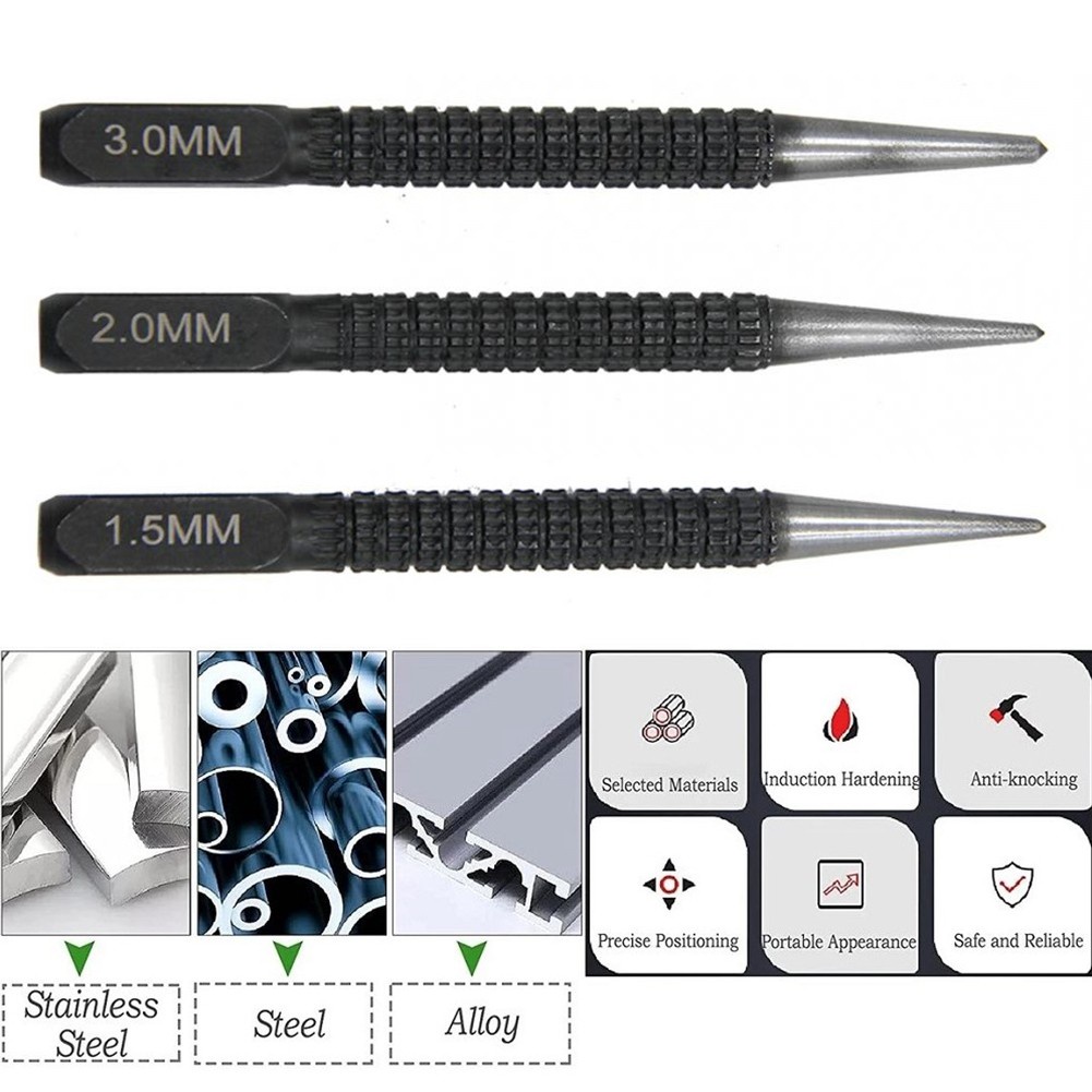 1 Mũi Khoan Gỗ Bằng Hợp Kim Thép 1.5mm / 2mm / 3mm
