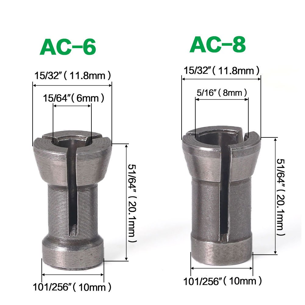 Đầu Kẹp Mũi Khoan Chuyên Dụng Cao Cấp 6 / 6.35 / 8mm