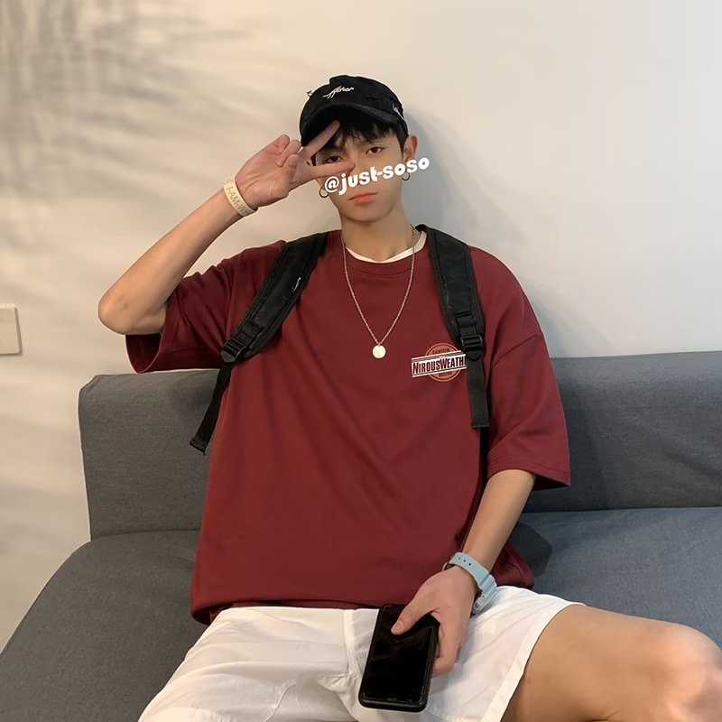 Áo Thun Thể Thao Plus Size Tay Ngắn Cổ Tròn In Chữ Nhiều Màu Sắc Thời Trang Mùa Hè Cho Nam Và Nữ Size M-5XL