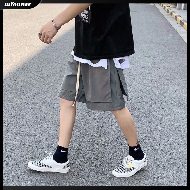 Quần Short Ống Rộng Phong Cách Năng Động Trẻ Trung Dành Cho Nam