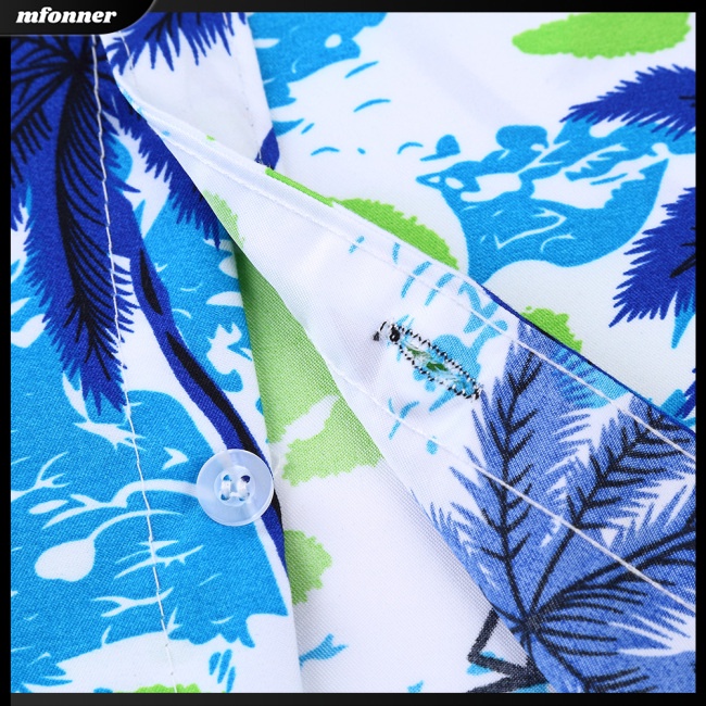 Áo Sơ Mi Đi Biển Họa Tiết Hawaii Thời Trang Cho Nữ