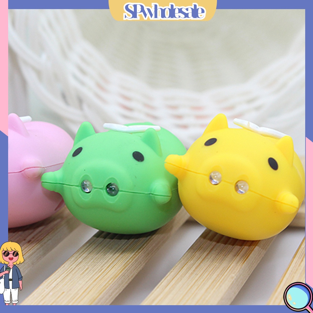 &lt;SPwholesale&gt; Móc Khóa Heo Con Có Đèn LED Dễ Thương