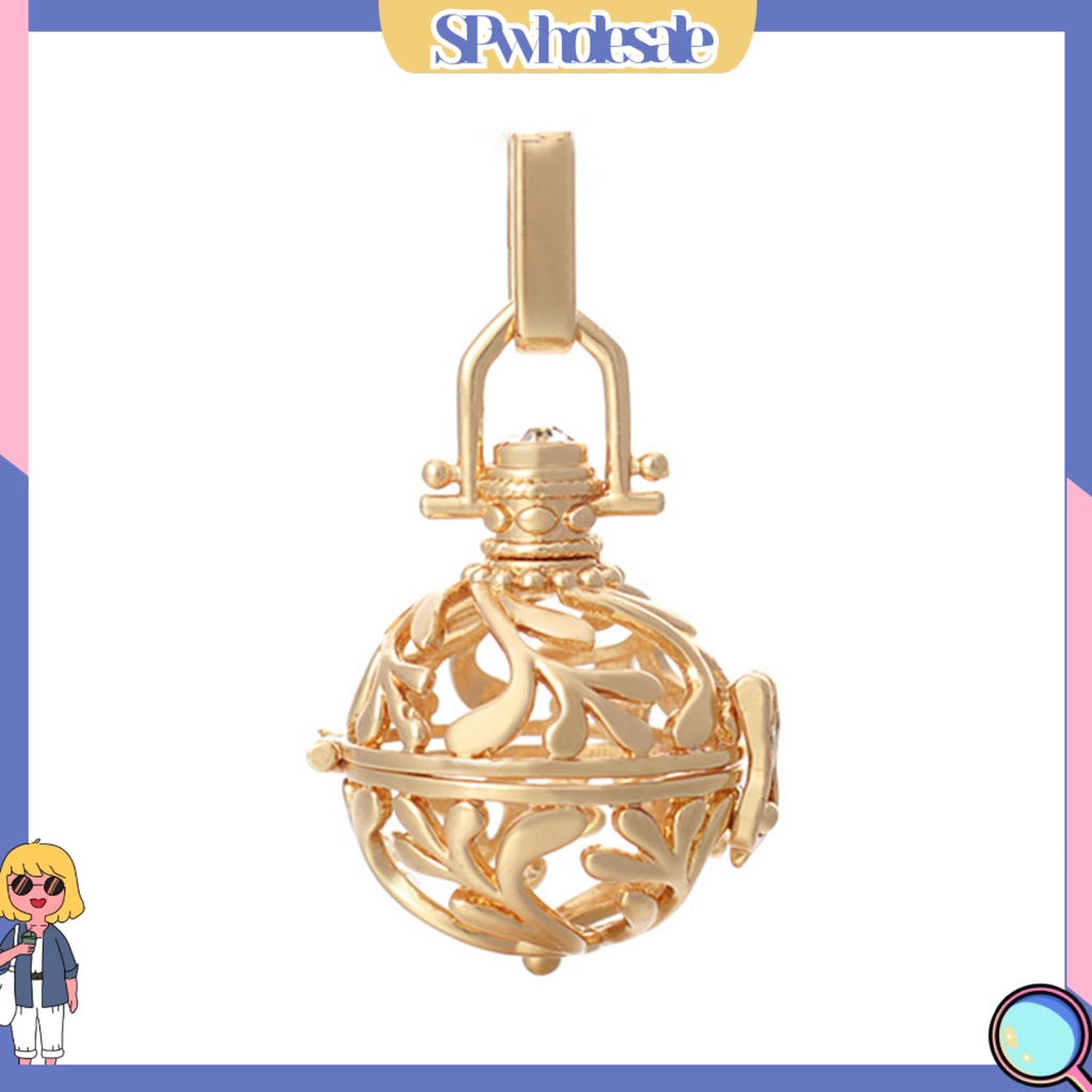 &lt;SPwholesale&gt; Dây Chuyền Mặt Chuông Rỗng Bằng Đồng Thời Trang Cho Nữ