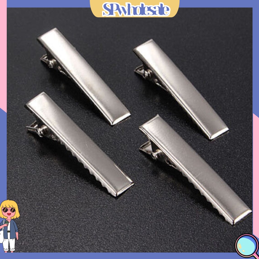 &lt;SPwholesale&gt; Set 20 Kẹp Tóc Cá Sấu Kim Loại