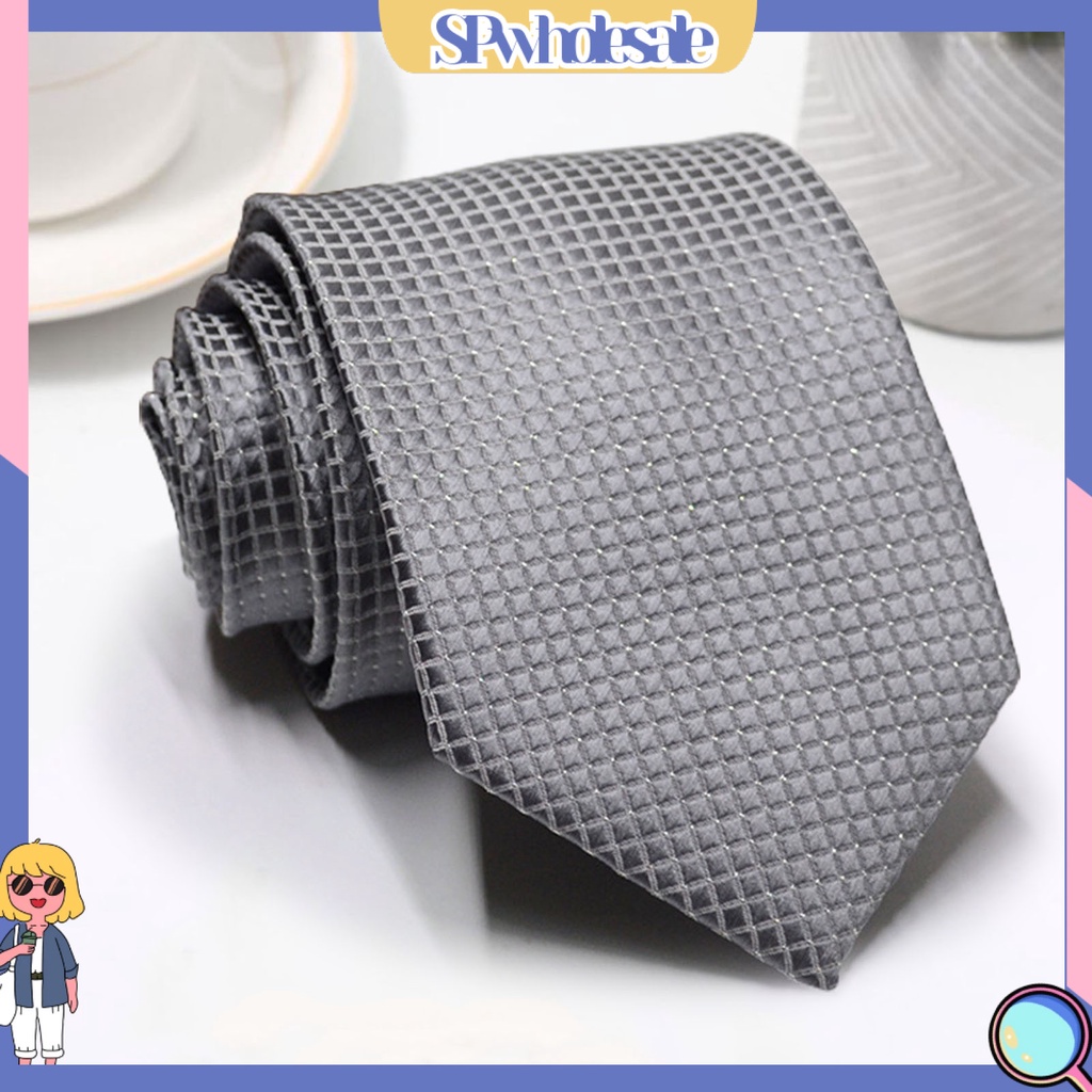 &lt;SPwholesale&gt; Cà Vạt Màu Trơn Nhẹ Thoải Mái Dễ Phối Đồ Cà Vạt Cho Nam