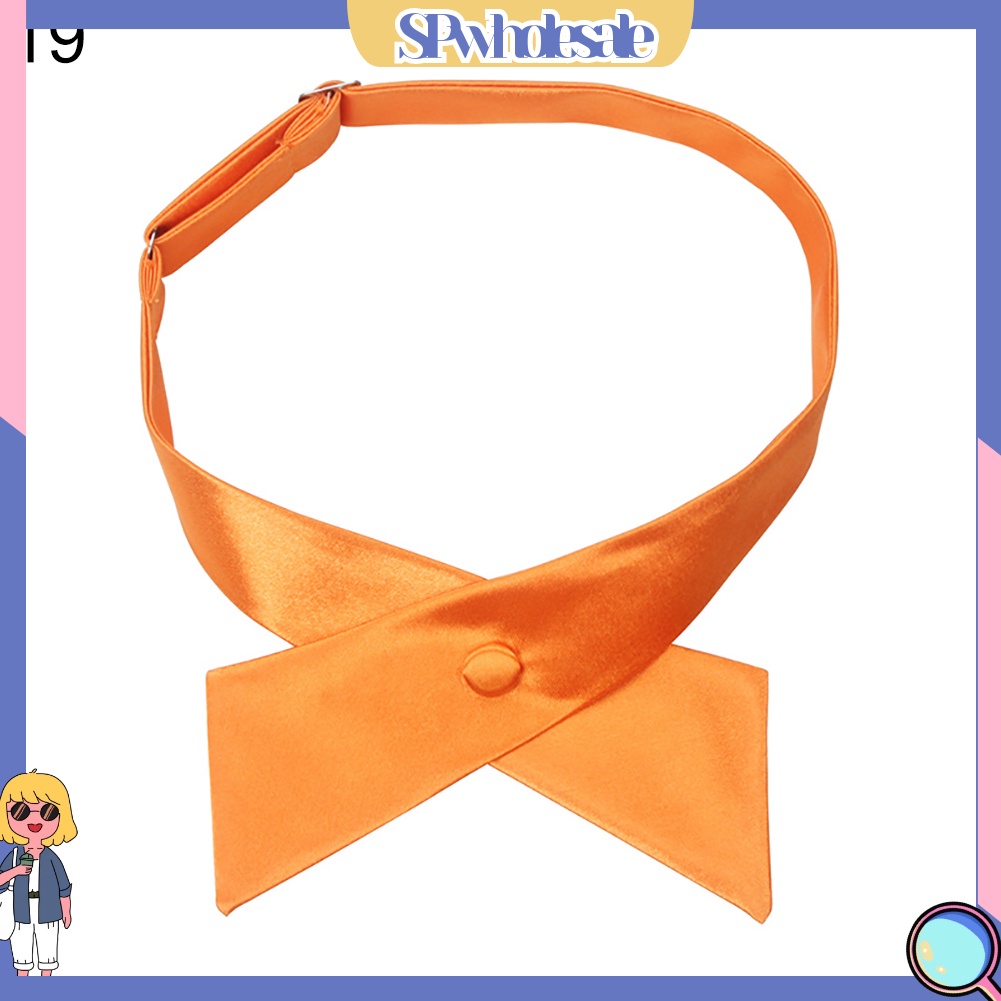 &lt;SPwholesale&gt; Cà Vạt Nơ Chéo Có Thể Điều Chỉnh Trang Trọng Cho Nam Nữ