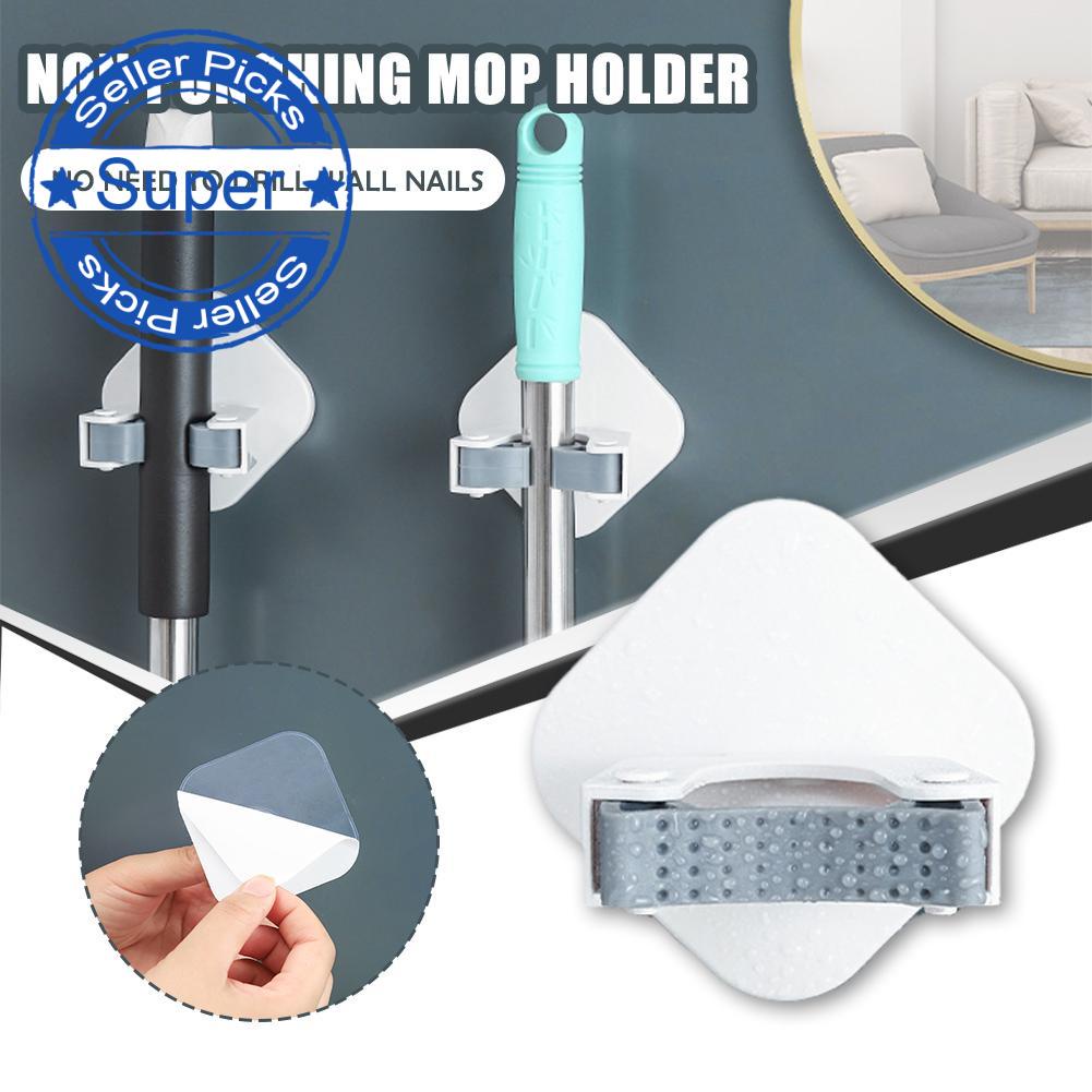 Giá Đỡ Cây Lau Nhà Gắn Tường Không Cần Đục Lỗ L4I0