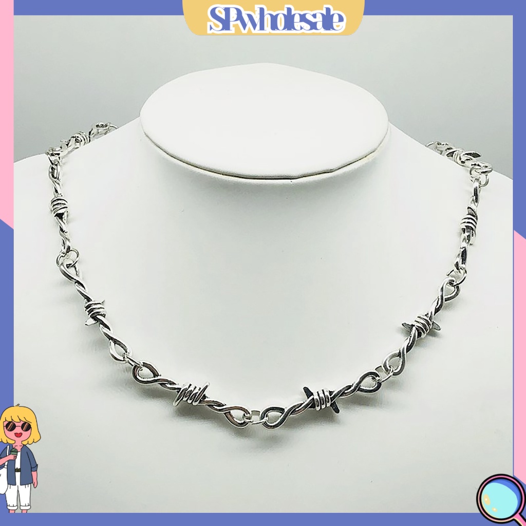 &lt;SPwholesale&gt; Vòng cổ Mặt Hình Lỗ Hổ Mang Phong Cách Gothic Unisex