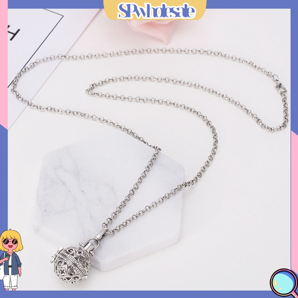 &lt;SPwholesale&gt; Vòng cổ Mặt Hình Nốt Nhạc Đính Đá Lấp Lánh