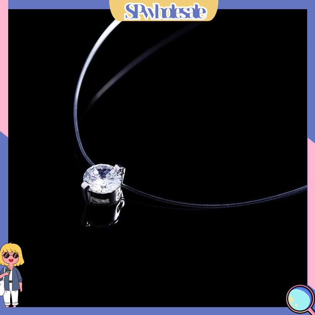 &lt;SPwholesale&gt; Vòng cổ Đính Đá Lấp Lánh Thời Trang Dành Cho Nữ