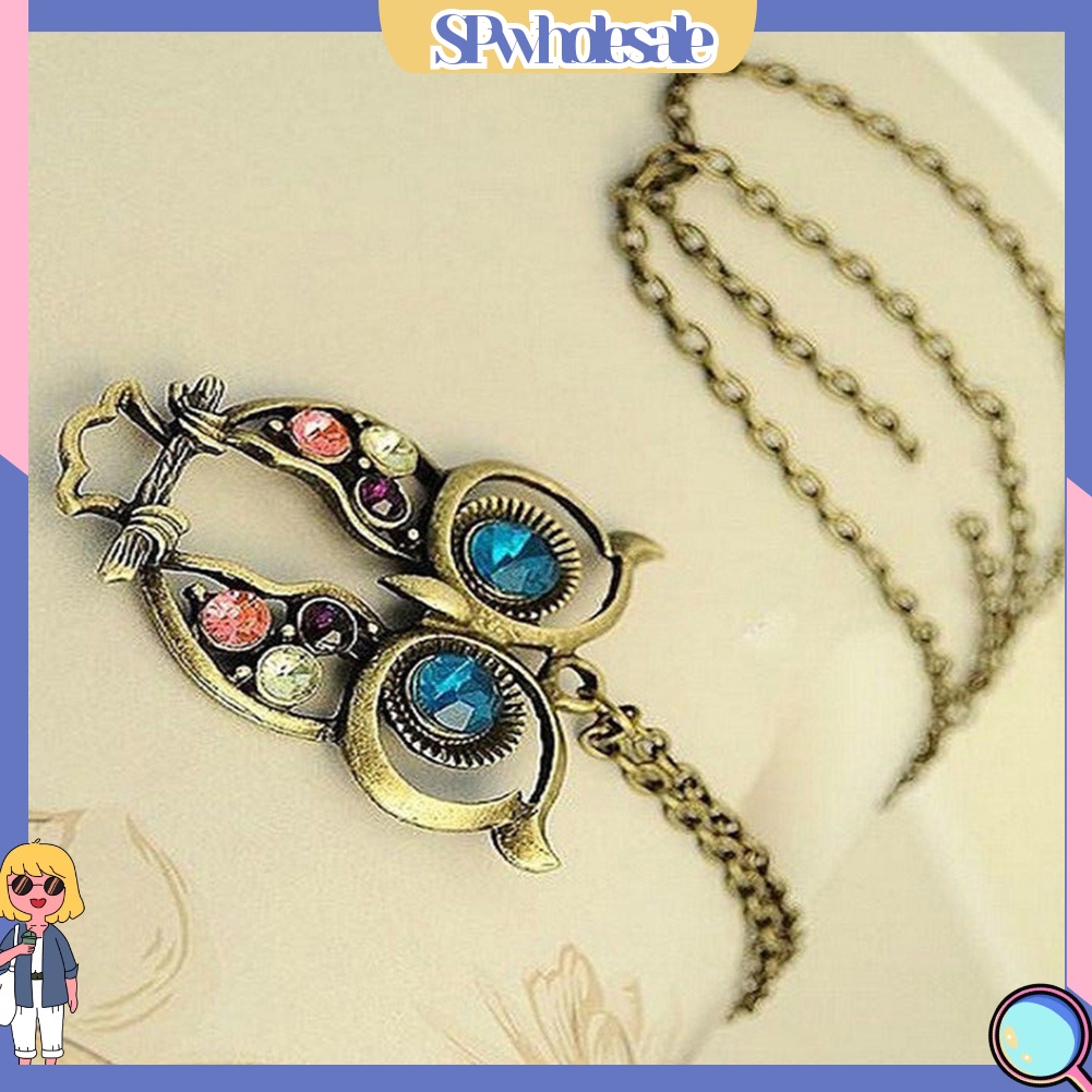 &lt;SPwholesale&gt; Vòng cổ Mặt Hình Cú Mèo Dễ Thương Thời Trang Cho Nữ