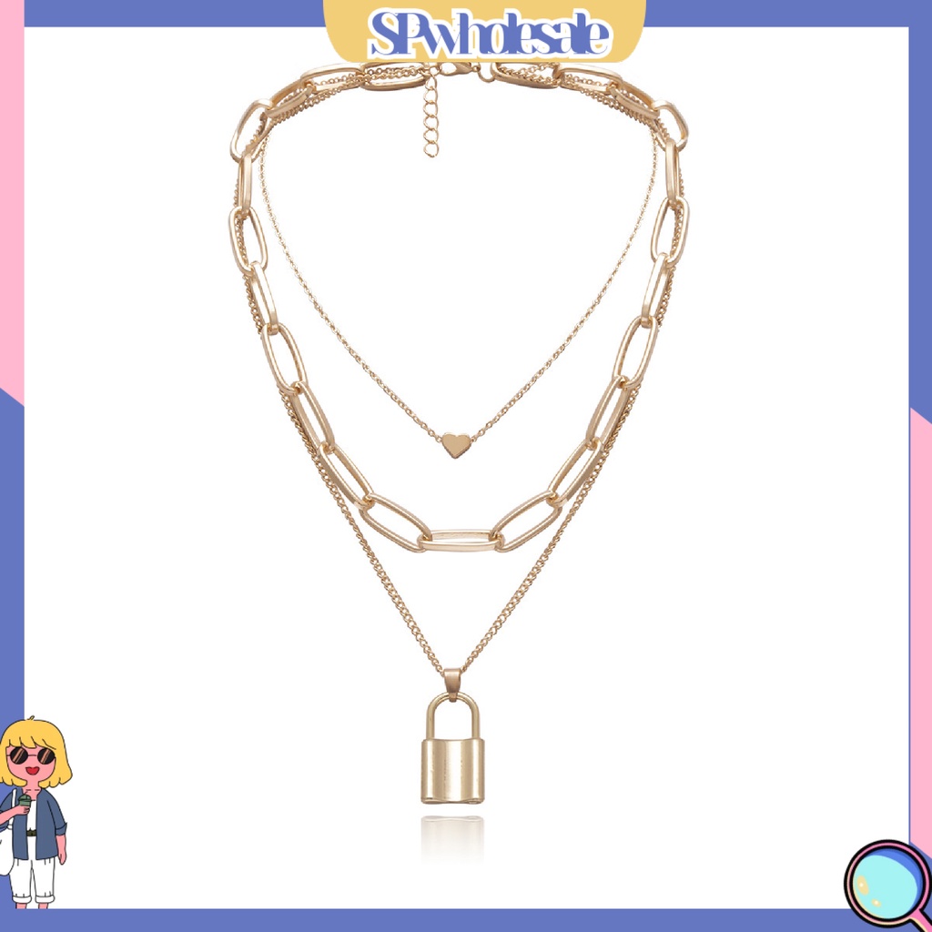 &lt;SPwholesale&gt; Vòng cổ Choker Nhiều Lớp Thời Trang Dành Cho Nữ