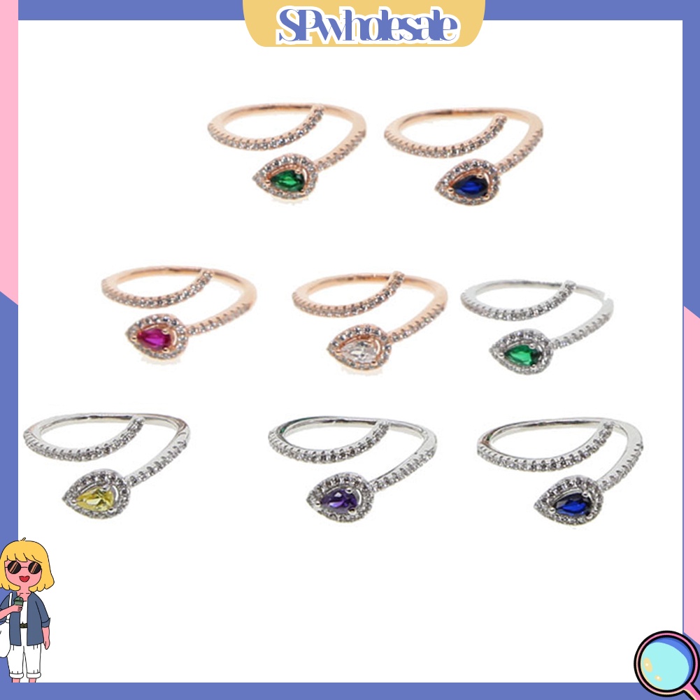 &lt;SPwholesale&gt; Nhẫn Hình Rắn Đính Đá Thời Trang Cho Nữ