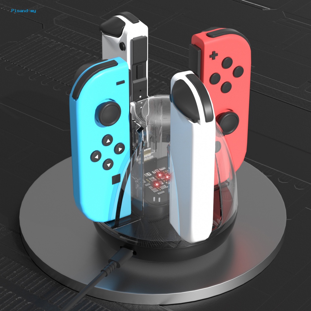 Đế Sạc Đứng 4 Trong 1 Chuyên Dụng Cho Tay Cầm Chơi Game Switch / OLED Joy-con