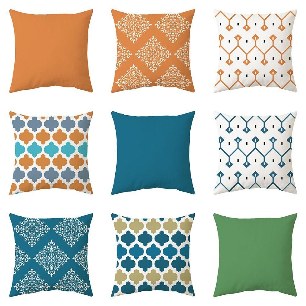 Vỏ Gối Trang Trí In Chữ EID MUBARAK Phong Cách Hồi Giáo