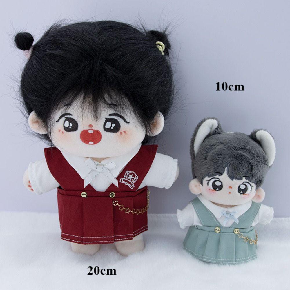 1 Bộ Đồng Phục Cotton Dành Cho Búp Bê 10 / 20cm Hiện Có 5 Màu