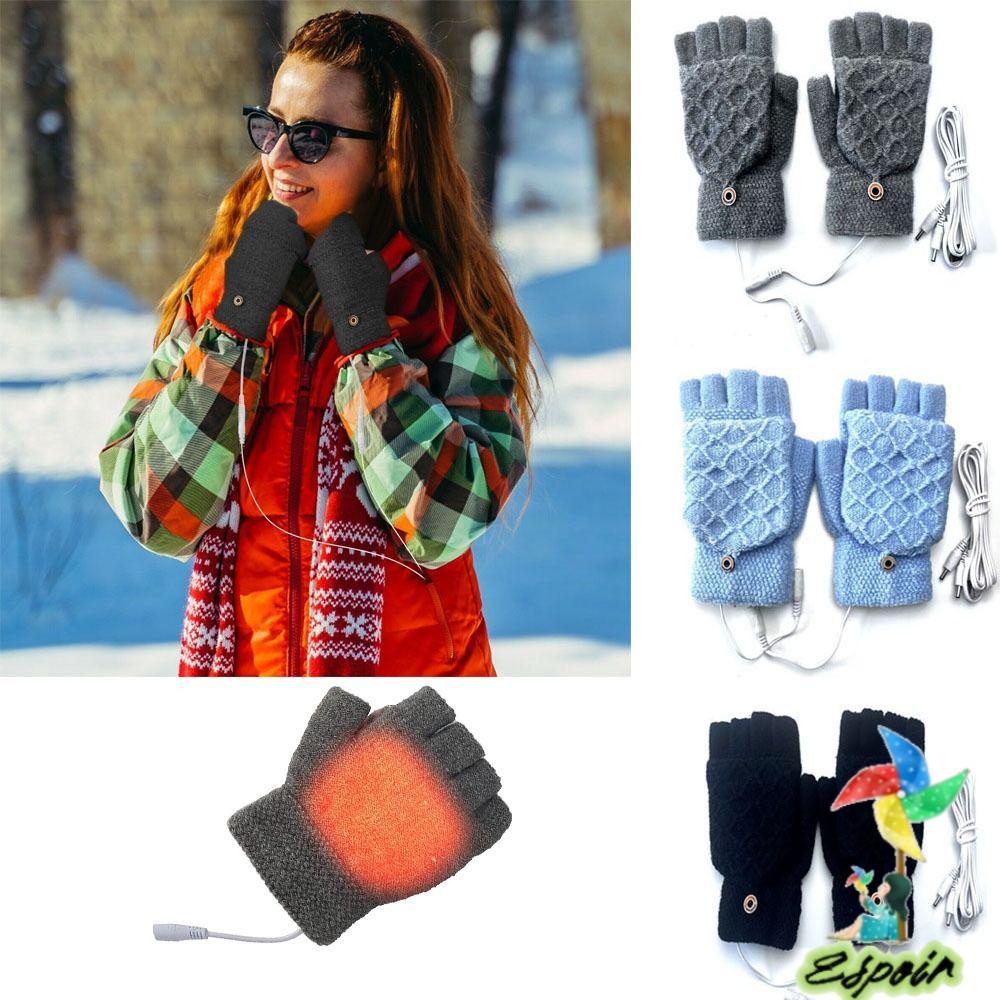 Găng Tay Giữ Ấm Mùa Đông Bằng Điện Có Thể Sạc Lại Bằng Cổng USB ESPO