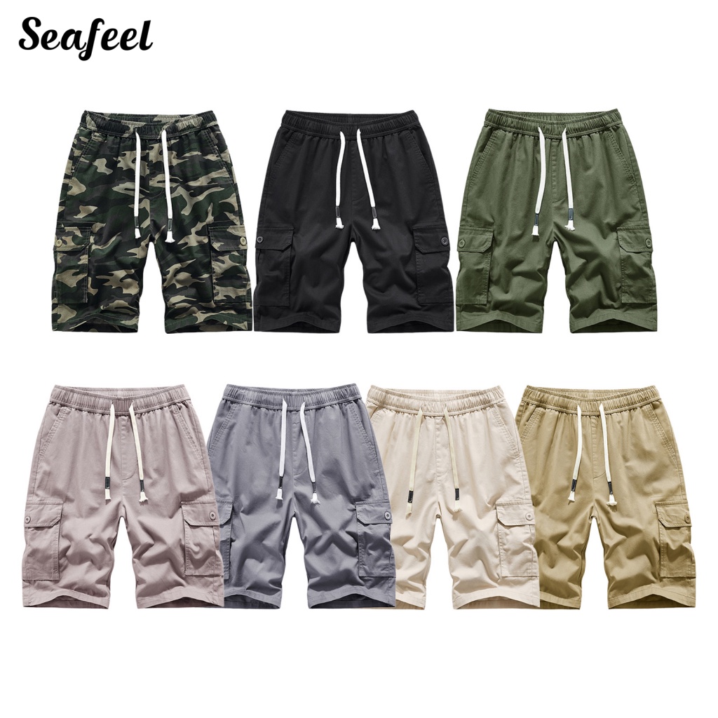 Sf_quần Short Nam Màu Rắn