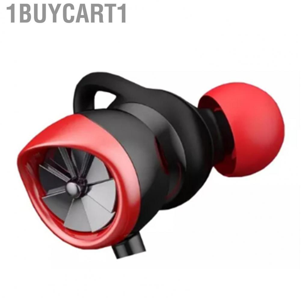 1buycart1 Wired Gaming Earbuds  Wire Control Soft Earphone Dual Microphone for Cell Phone