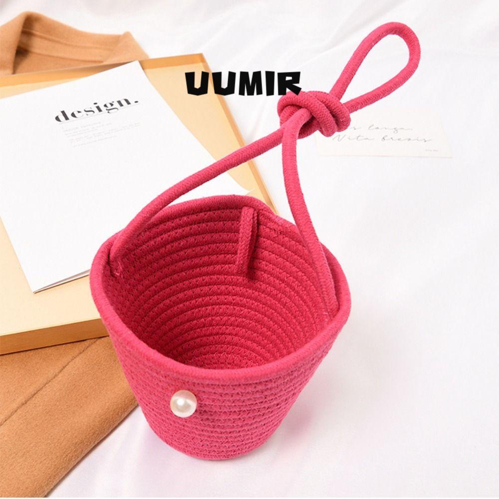 UUMIR Túi Xách Đan Lát Thời Trang Cho Nữ