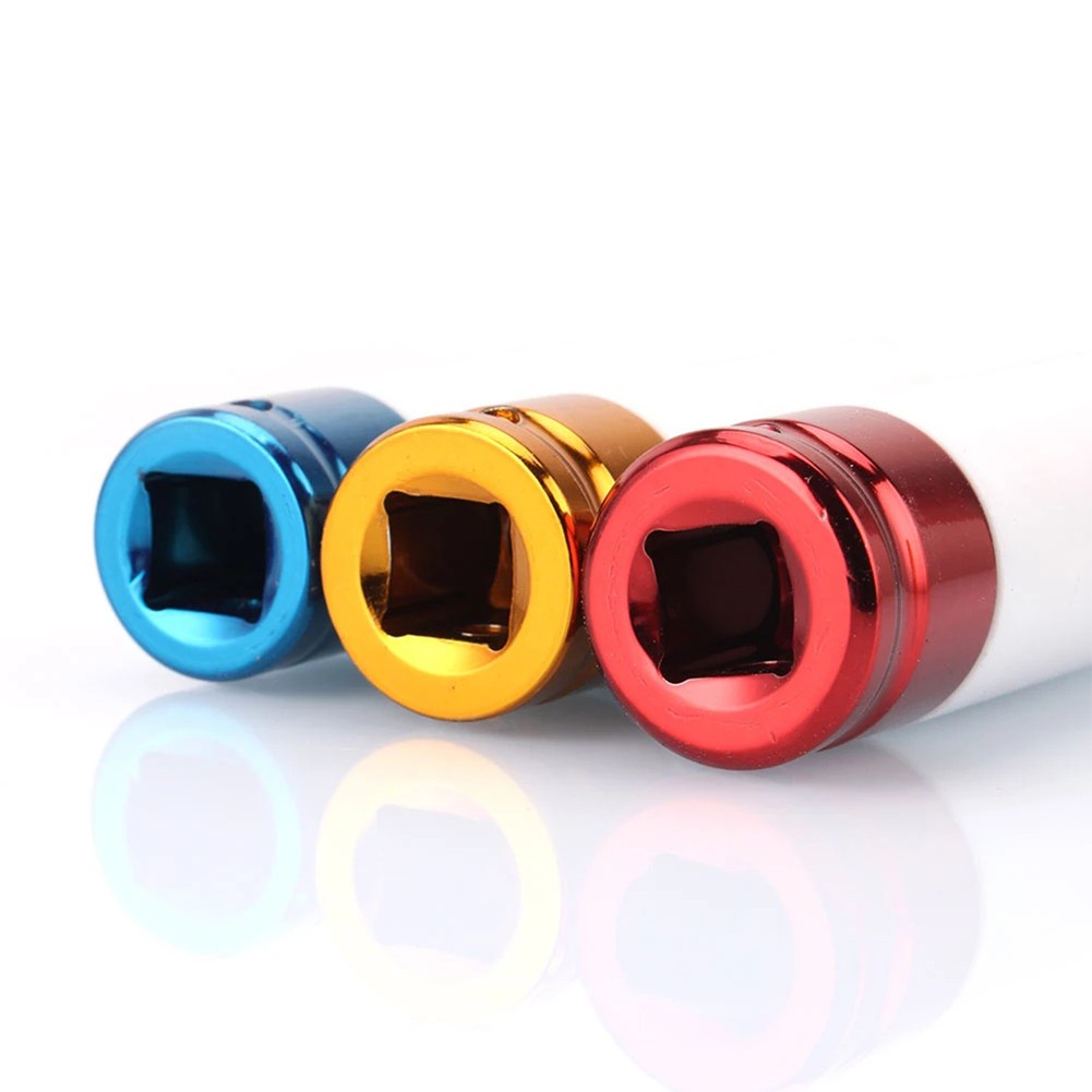 Set 1 / 3 Nắp Đậy Lốp Xe 17 / 19 / 21mm Nhiều Màu Tiện Dụng