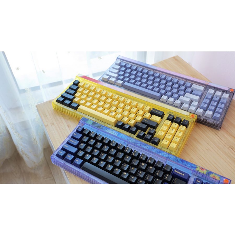 Bàn phím cơ Newmen GM780 Nebula Gasket không dây - Hàng chính hãng