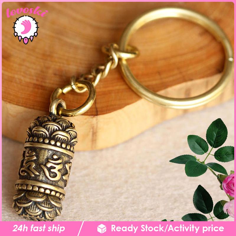 Tượng Phật Bằng Đồng Thau Dùng Làm Móc Khóa / Trang Sức