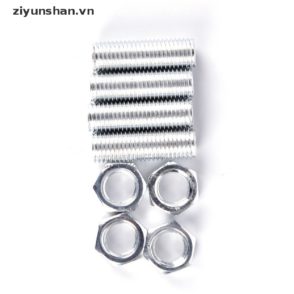 2 Đèn Led 6 Bóng ziyunshan 12V DRL Ánh Sáng Trắng Siêu Sáng Dành Cho Xe Hơi