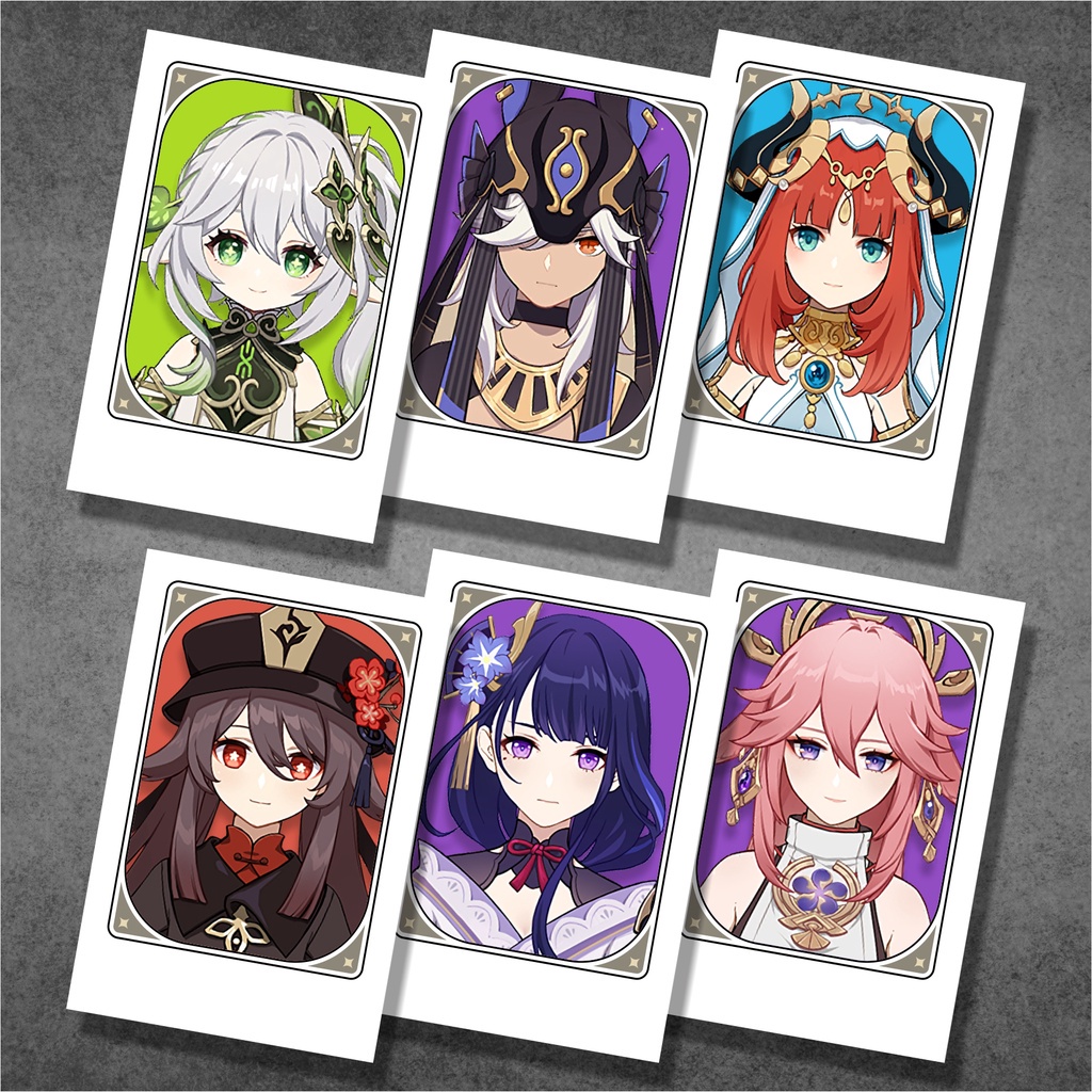 Card Game Genshin Impact C1 - Cán Màng Nhám Chống Xước 2 Mặt 🌈 FREESHIP - HỎA TỐC