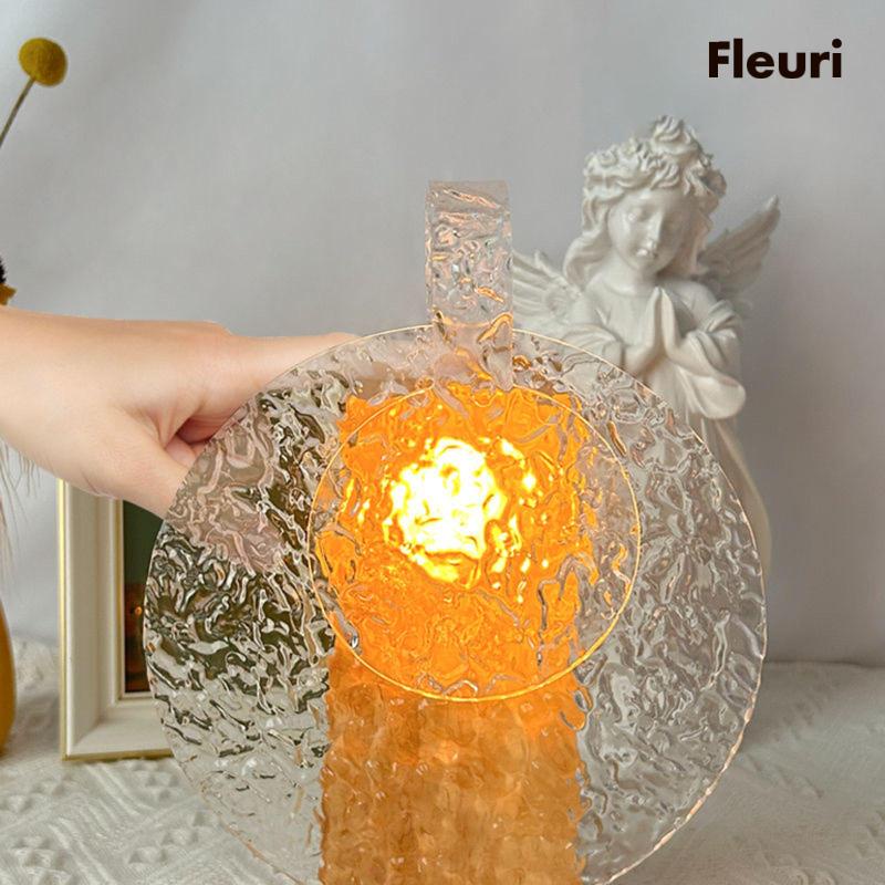 Đèn Ngủ Để Bàn Hiệu Ứng Sóng Nước Bằng Acrylic