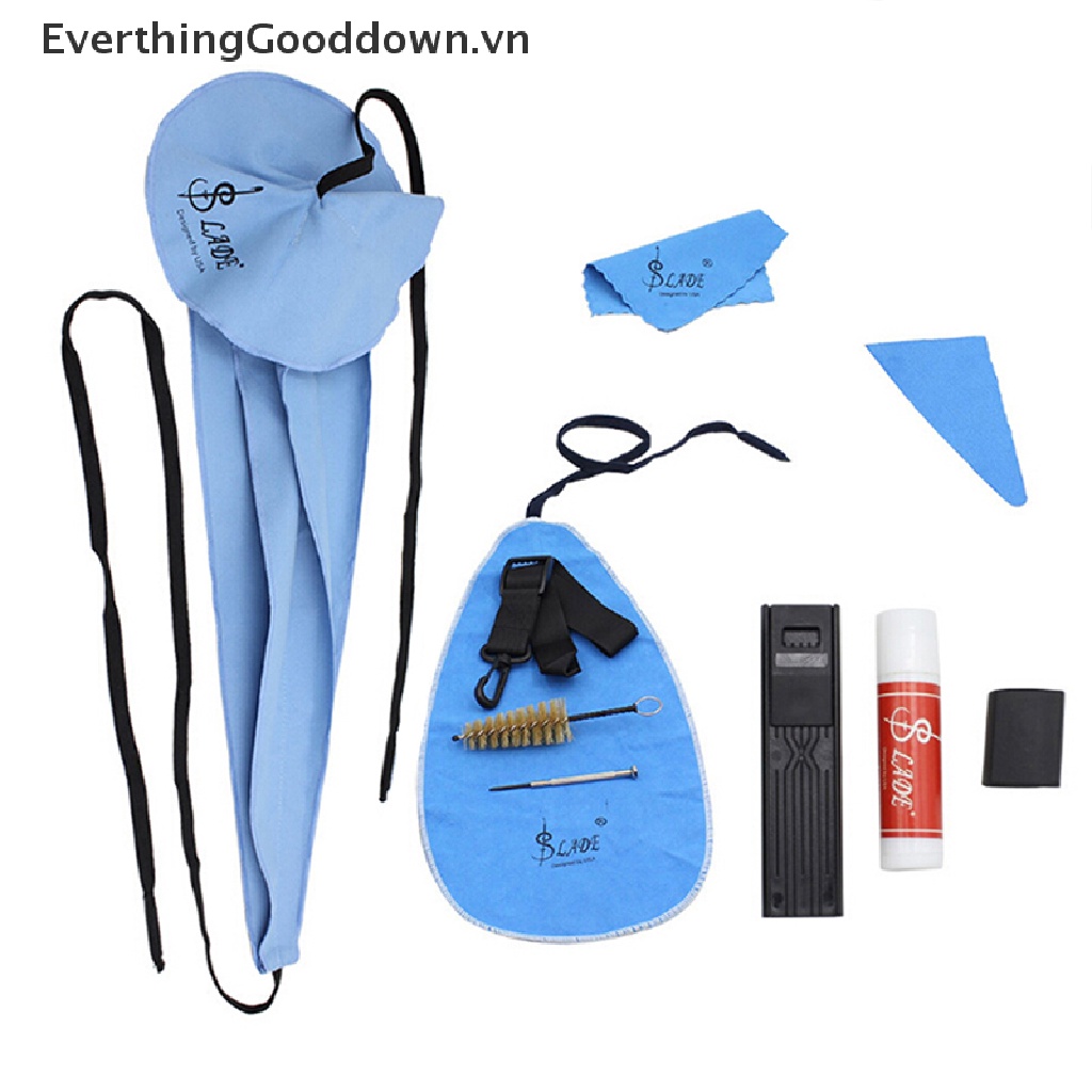 Bộ Dụng Cụ Vệ Sinh Kèn Saxophone 10 Trong 1 Tiện Lợi