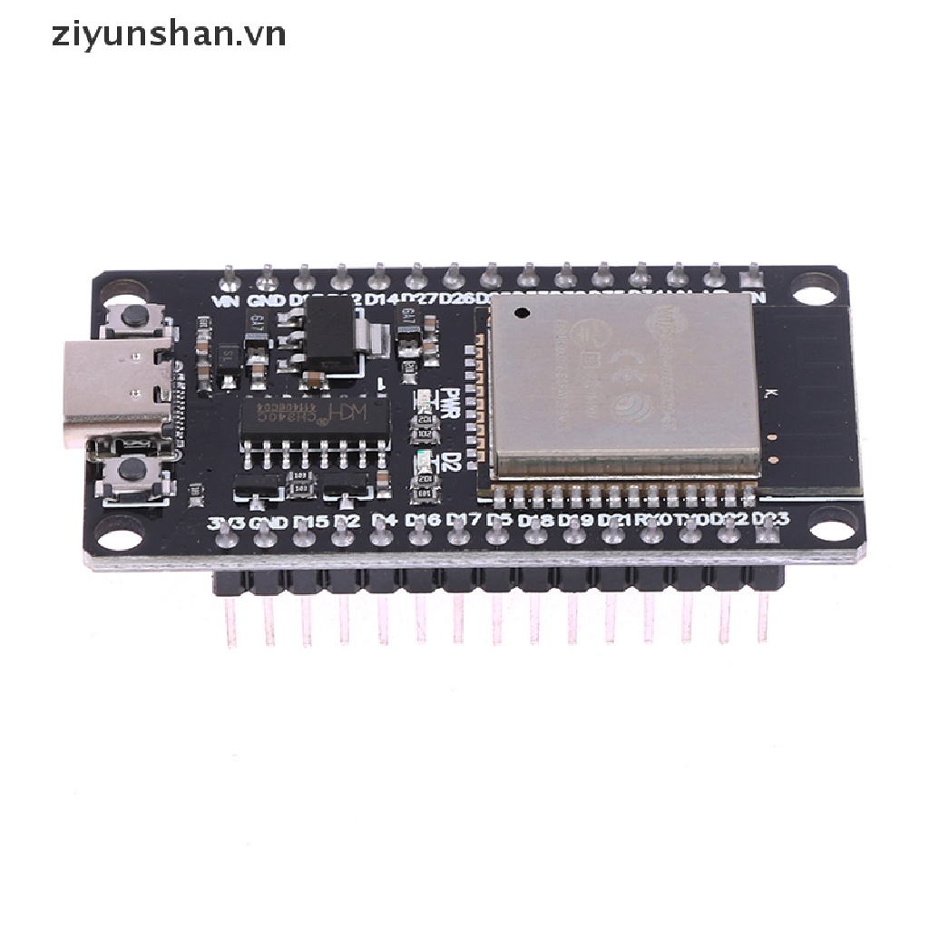 Bảng MạCh PháT TriểN ziyunshan ESP32 VớI ĐầU CắM USB CH340C CP2102 WiFi + Bluetooth ChấT Lượ