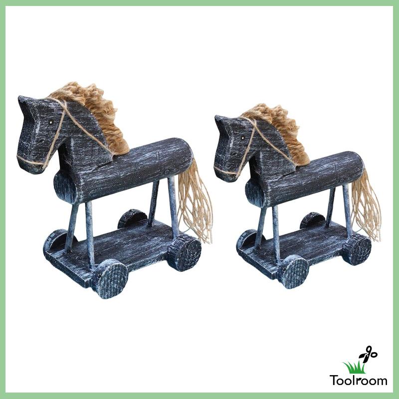 Tượng Ngựa Handmade Trang Trí Phòng Ngủ / Phòng Khách Đứng