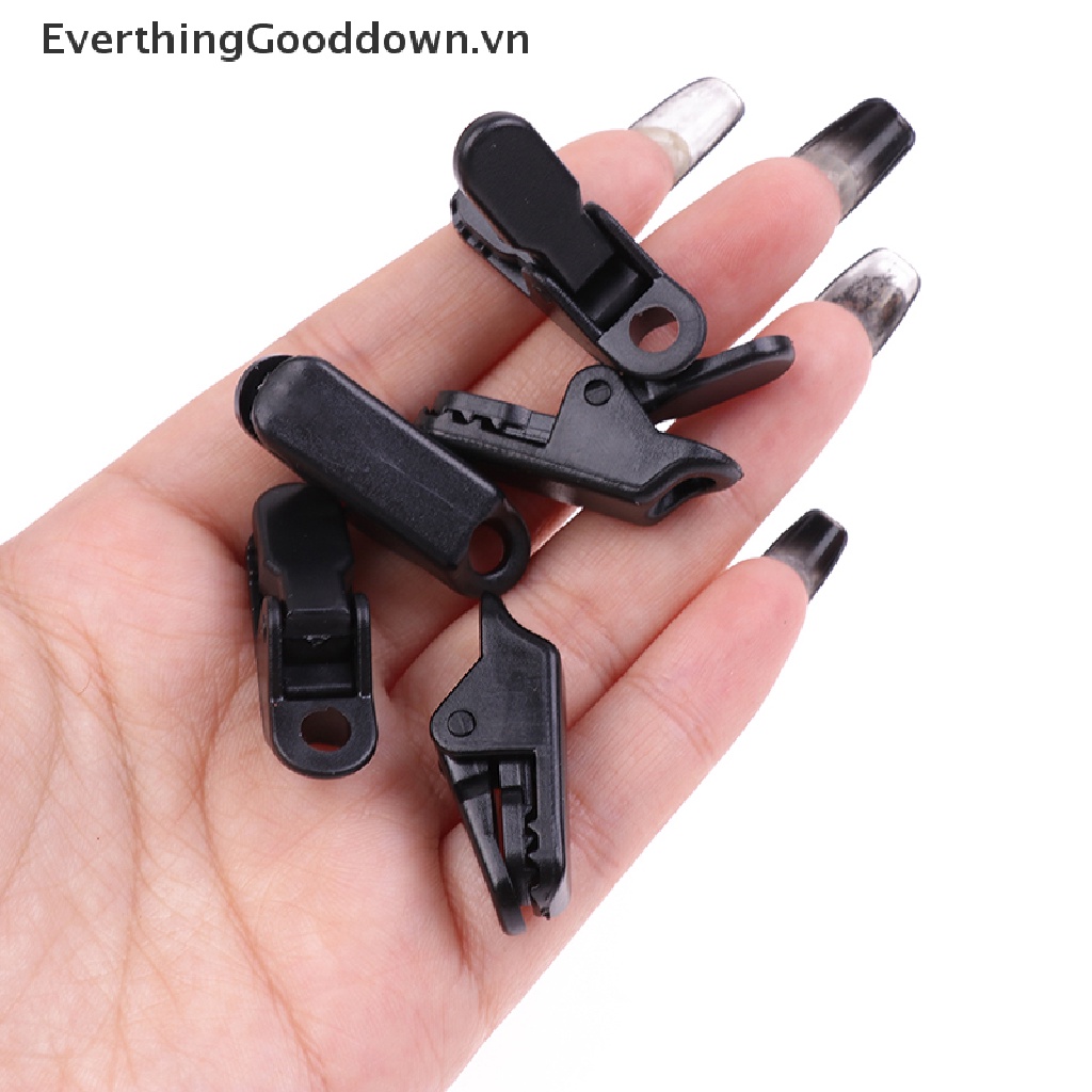 Everthinggooddown Set 5 Kẹp Giữ Dây Lều Cắm Trại Bằng Nhựa Tiện Dụng