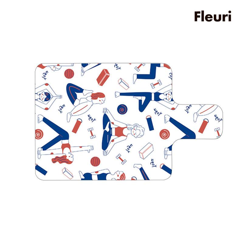 Thảm Tập Yoga Dày 5mm Có Thể Gấp Gọn Tiện Dụng