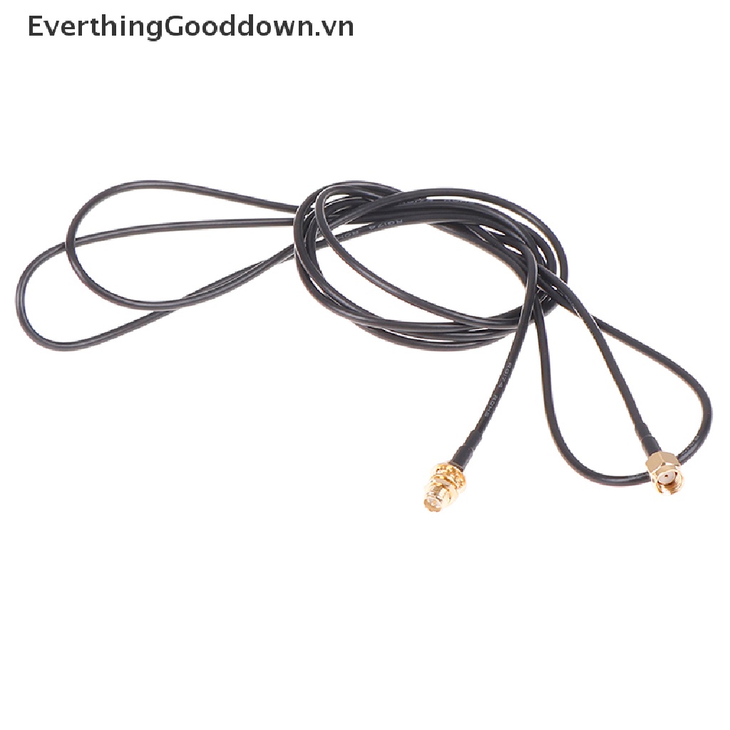 1 Dây Cáp Ăng Ten WiFi RG174 RP-SMA Dài 1m