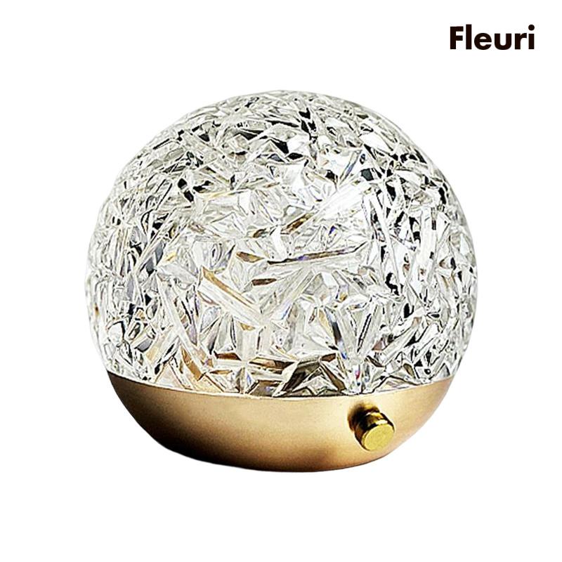 Đèn Led Để Bàn Hình Sóng Nước Có Cổng Sạc USB Cho Tiệc Tùng