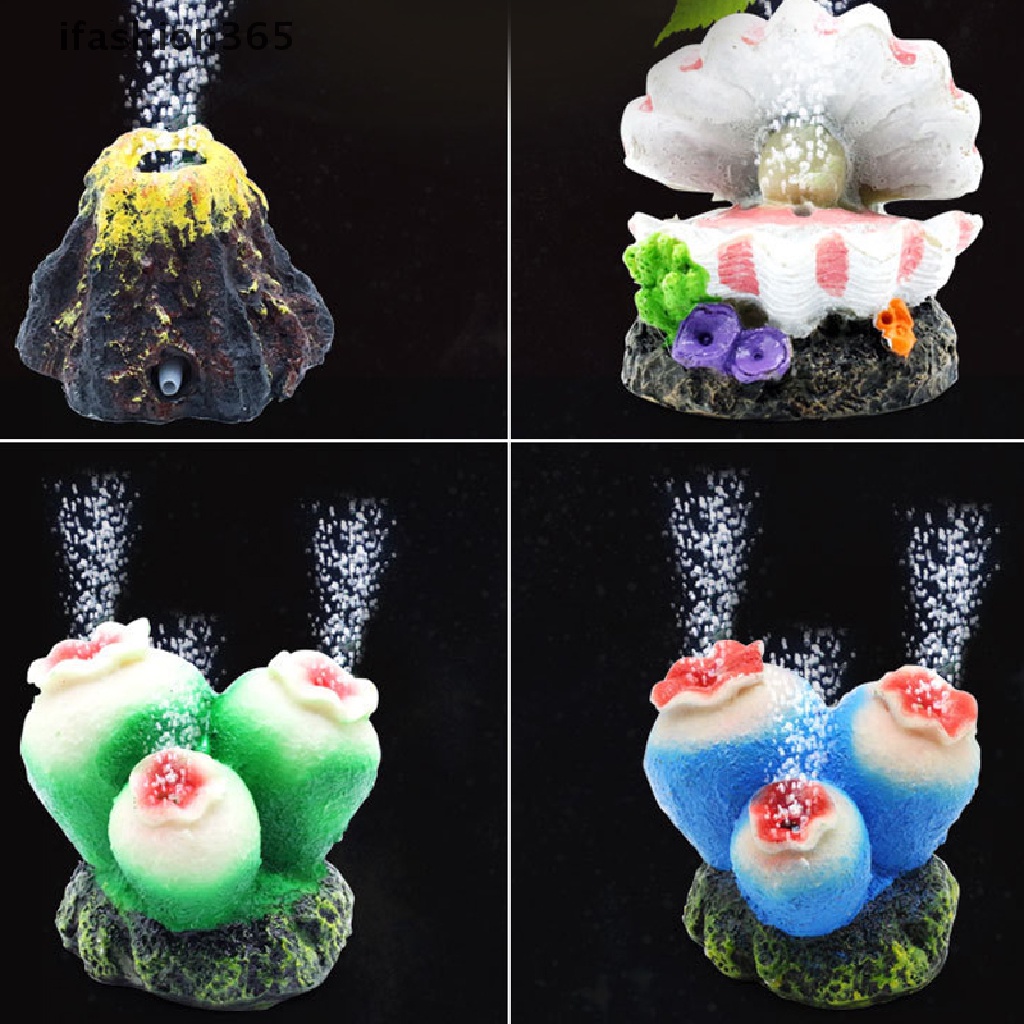 Máy Bơm Oxy Hình Núi Lửa Dùng Cho Bể Cá ifashion365