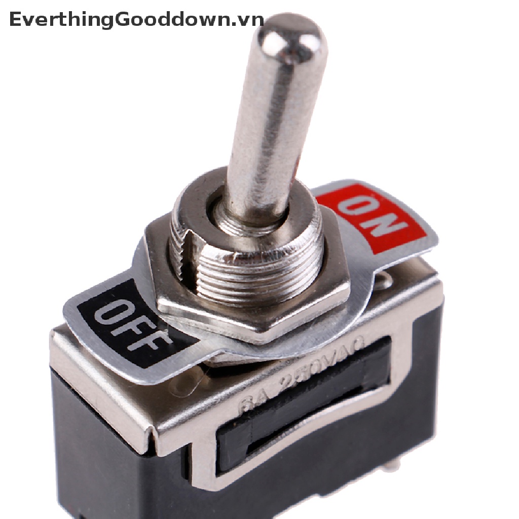 Everthinggood Vỏ Bọc Công Tắc Bật / Tắt Bằng Kim Loại Gắn Đèn Xe Hơi Có vn