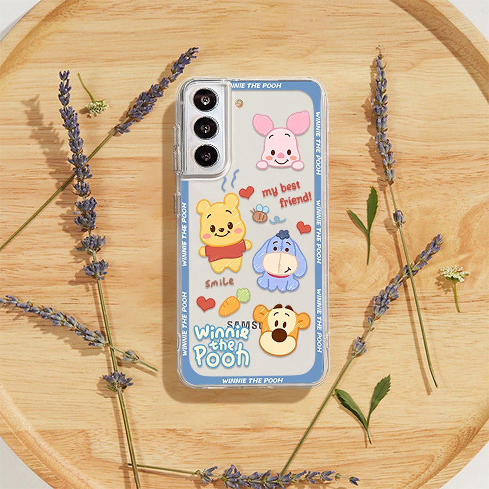 DISNEY Ốp Điện Thoại TPU Mềm Trong Suốt Họa Tiết Toy Story Cho Samsung Galaxy S23 S22 ultra plus