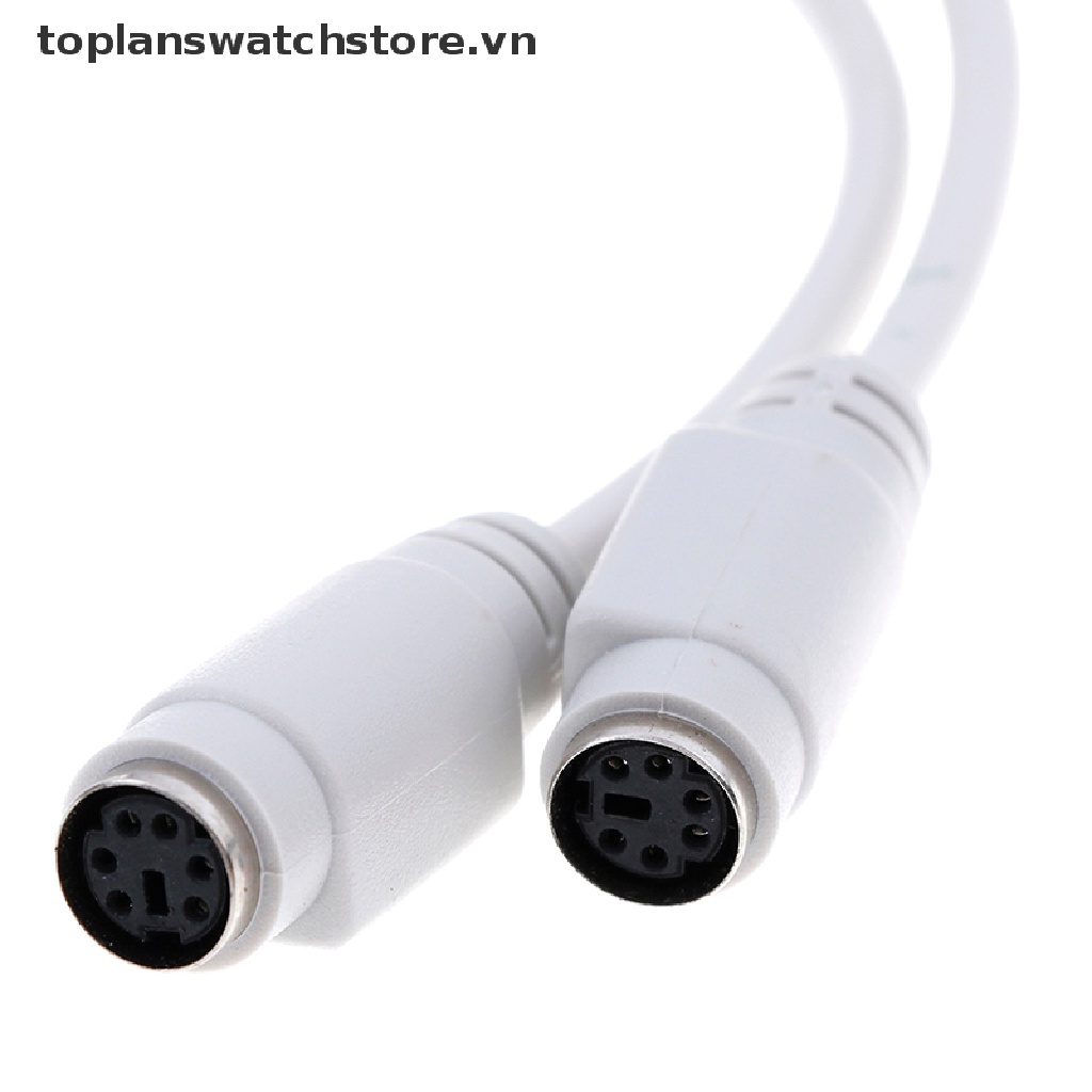 Cáp Chuyển Đổi PS2 1 Sang 2 Cho Bàn Phím Và Chuột Tiện Dụng