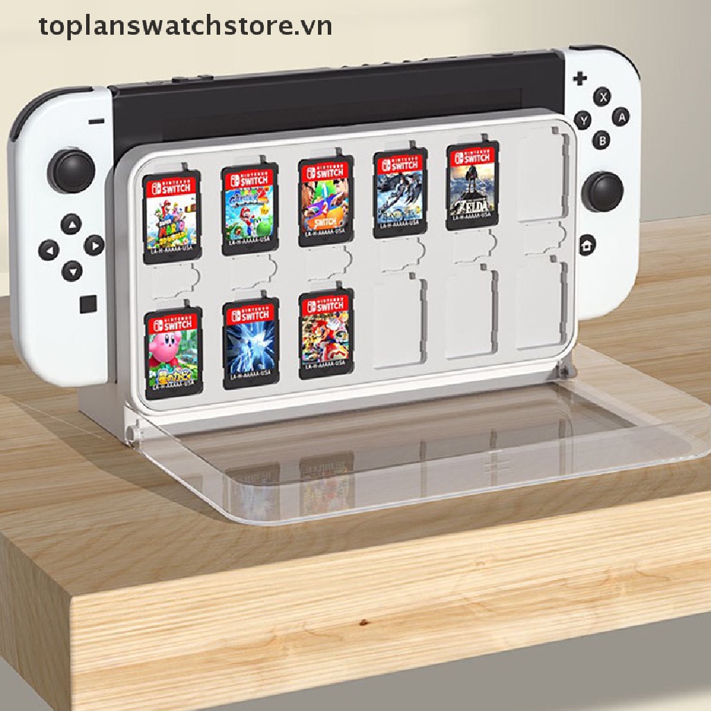 Hộp Đựng Thẻ Game Nintendo Switch Chống Bụi Tiện Dụng