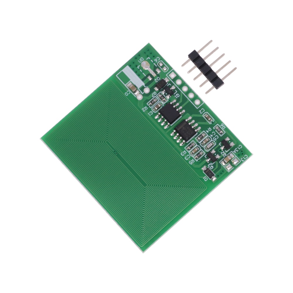 Mô-đun Đọc Thẻ rfid 3.3-5v Đầu Đọc Thẻ 125khz Tích Hợp Ăng Ten rf uart Đầu Ra rdm6300