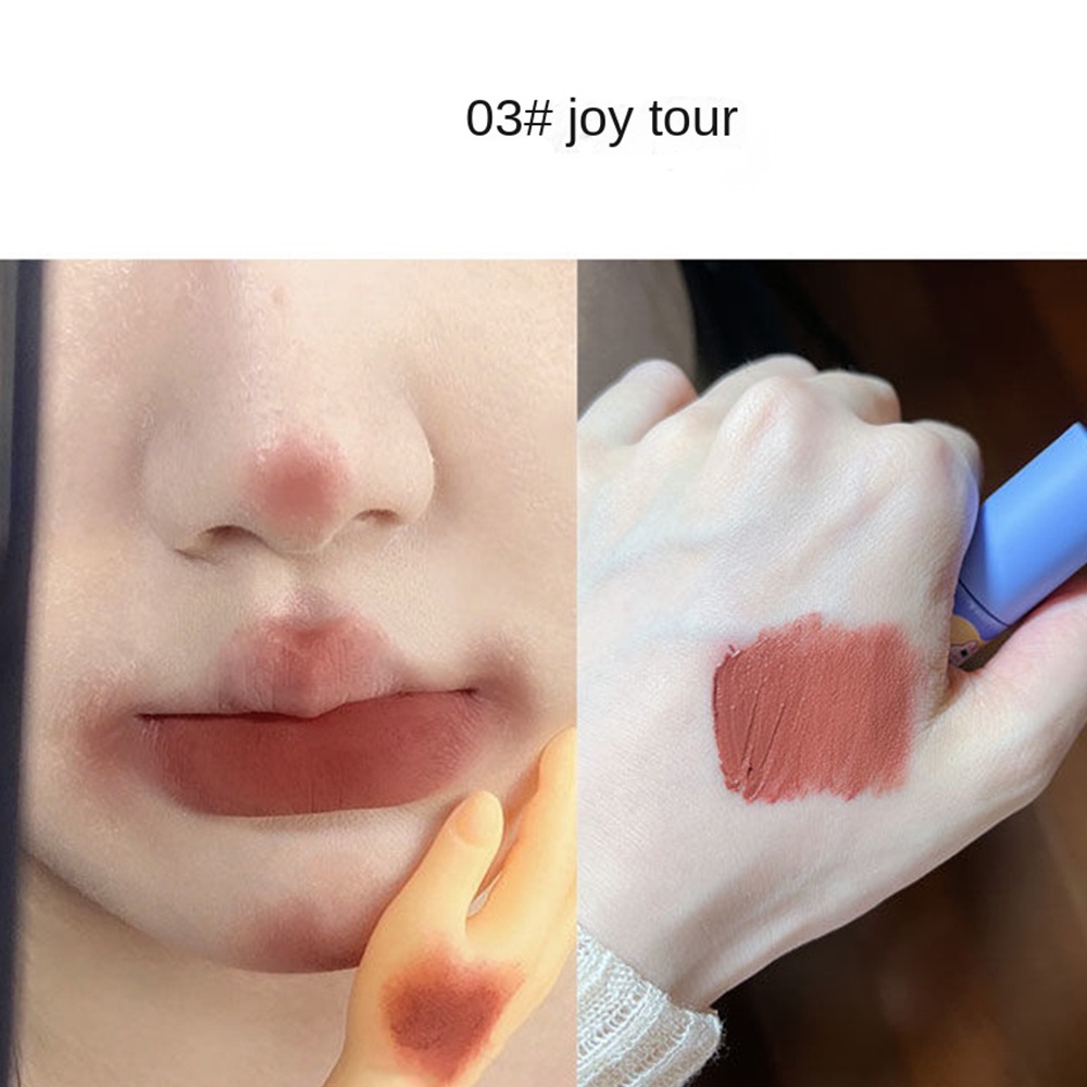 Hohokang Son Kem 6 Màu Tùy Chọn Vỏ Hình Thỏ Xinh Xắn Dành Cho Nữ