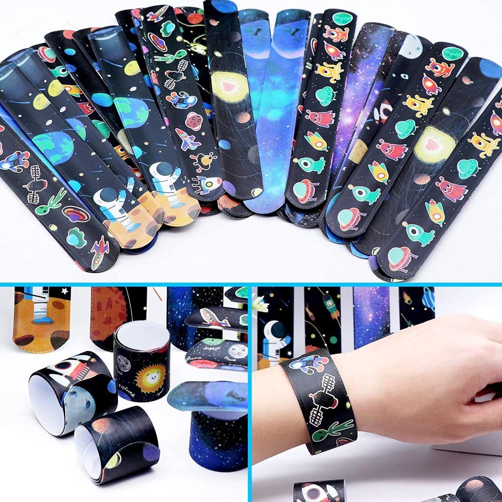 Set 5 Vòng Đeo Tay Lắc Tay Họa Tiết Hành Tinh Không Gian Dành Cho Trẻ Em Và Người Lớn