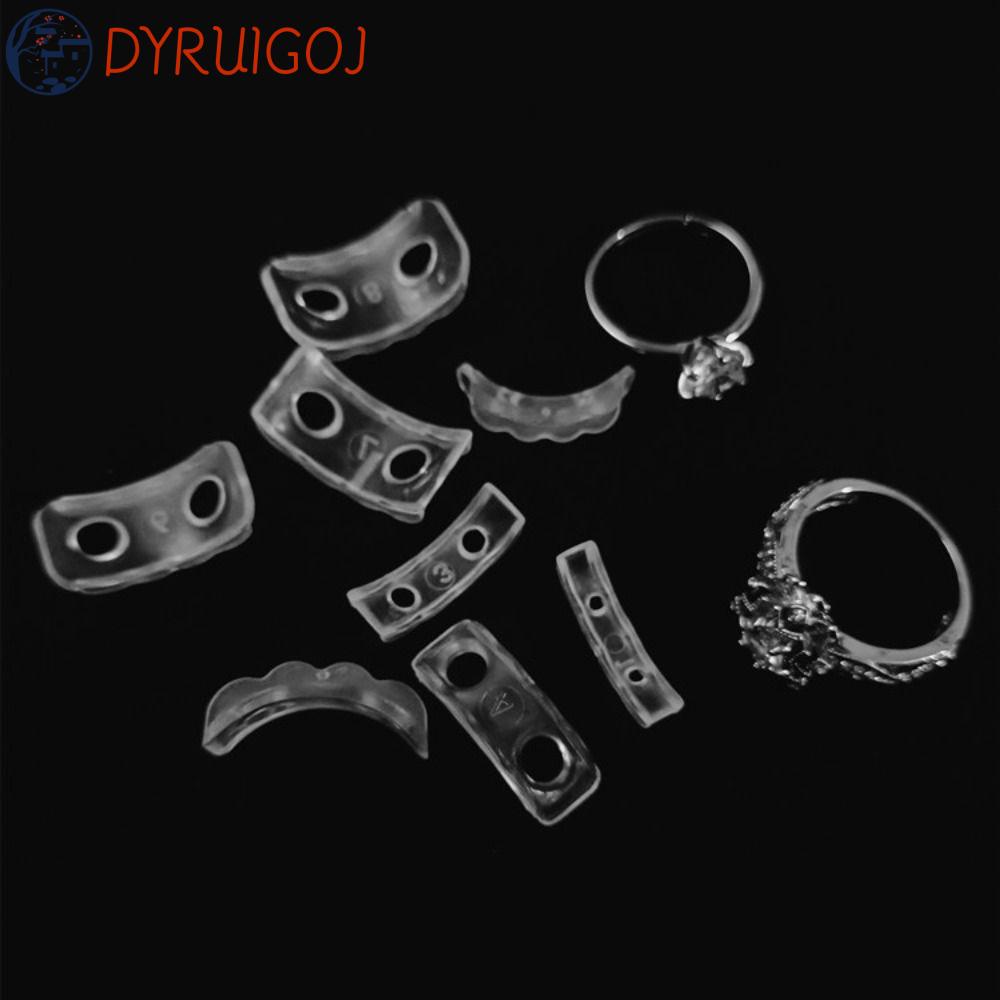 Nhẫn Dáng Rộng Trong Suốt 8 Kích Cỡ Tùy Chỉnh Thời Trang Cho Nam Và Nữ